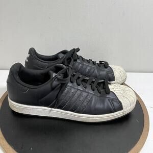 Adidas Superstar Shoes Mens Size 13 Black White Classic Shell Toe Sneakers